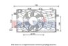 OPEL 13335062 Fan, radiator